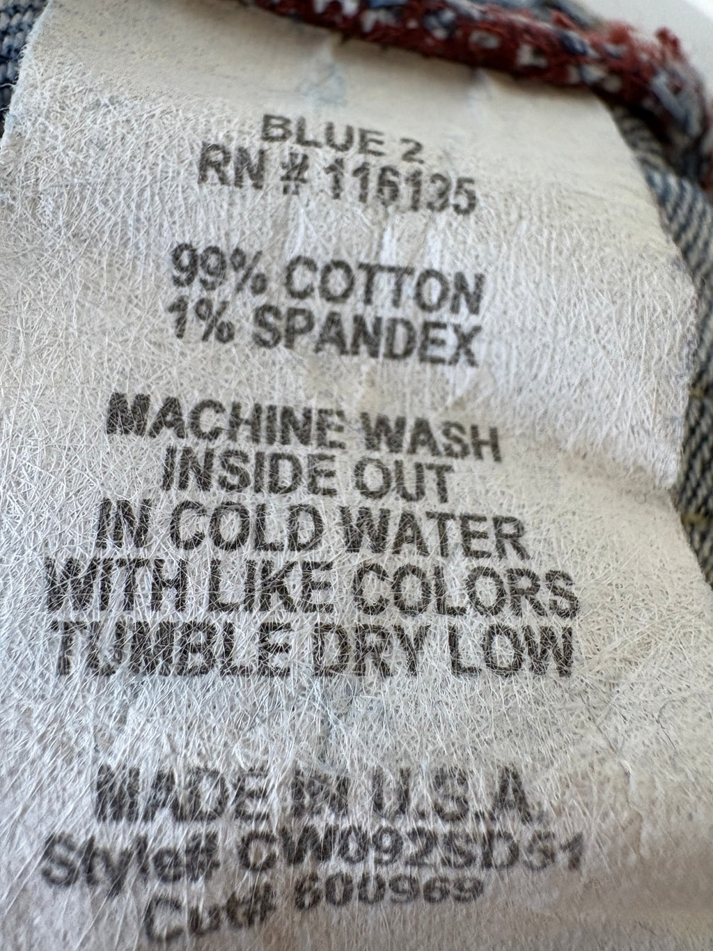 BLUE 2 CALIFORNIA JEANS SIZE 30