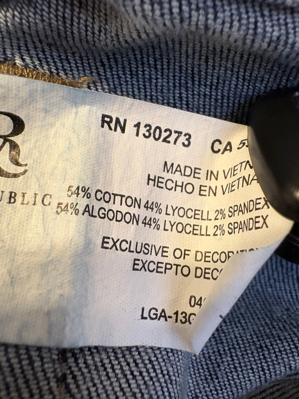 ROCK & REPUBLIC BERLIN SKINNY JEANS SIZE 8M