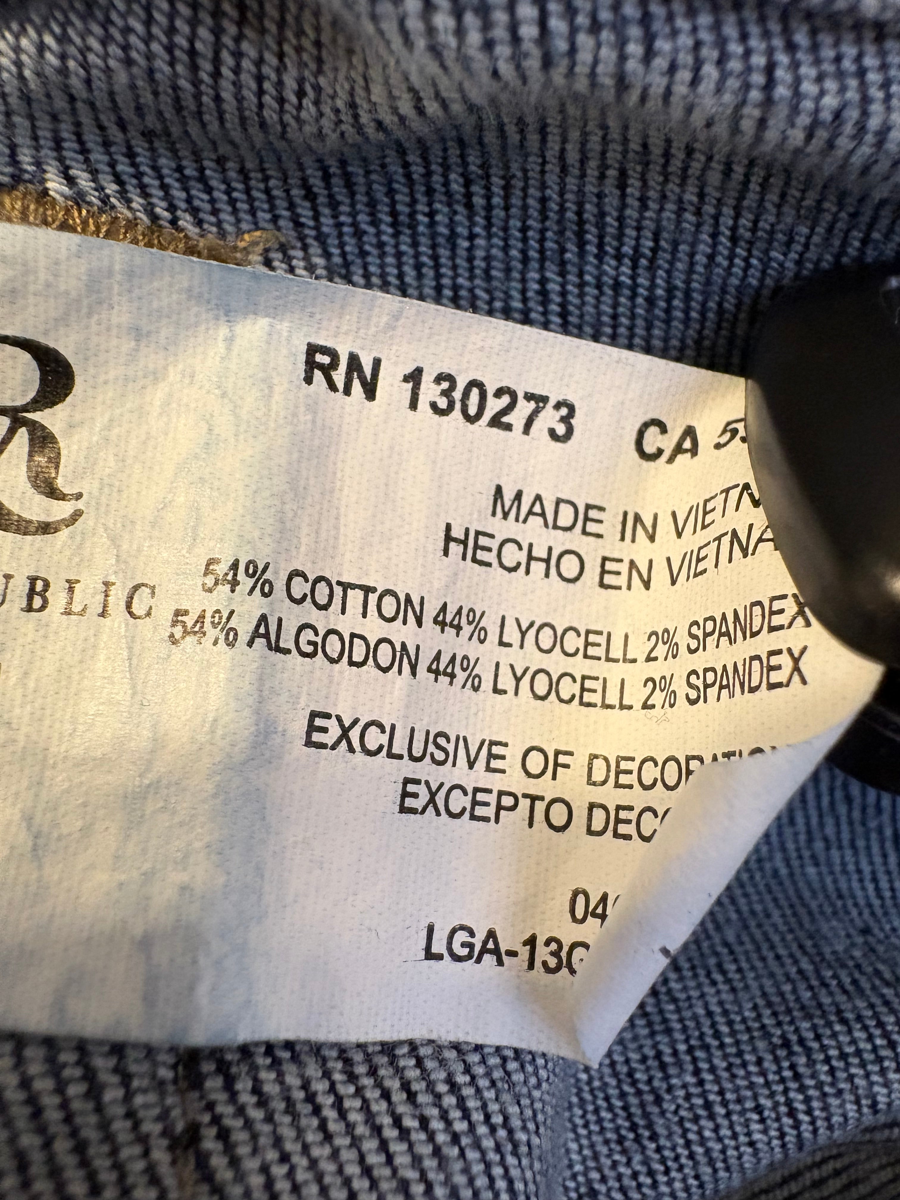 ROCK & REPUBLIC BERLIN SKINNY JEANS SIZE 8M