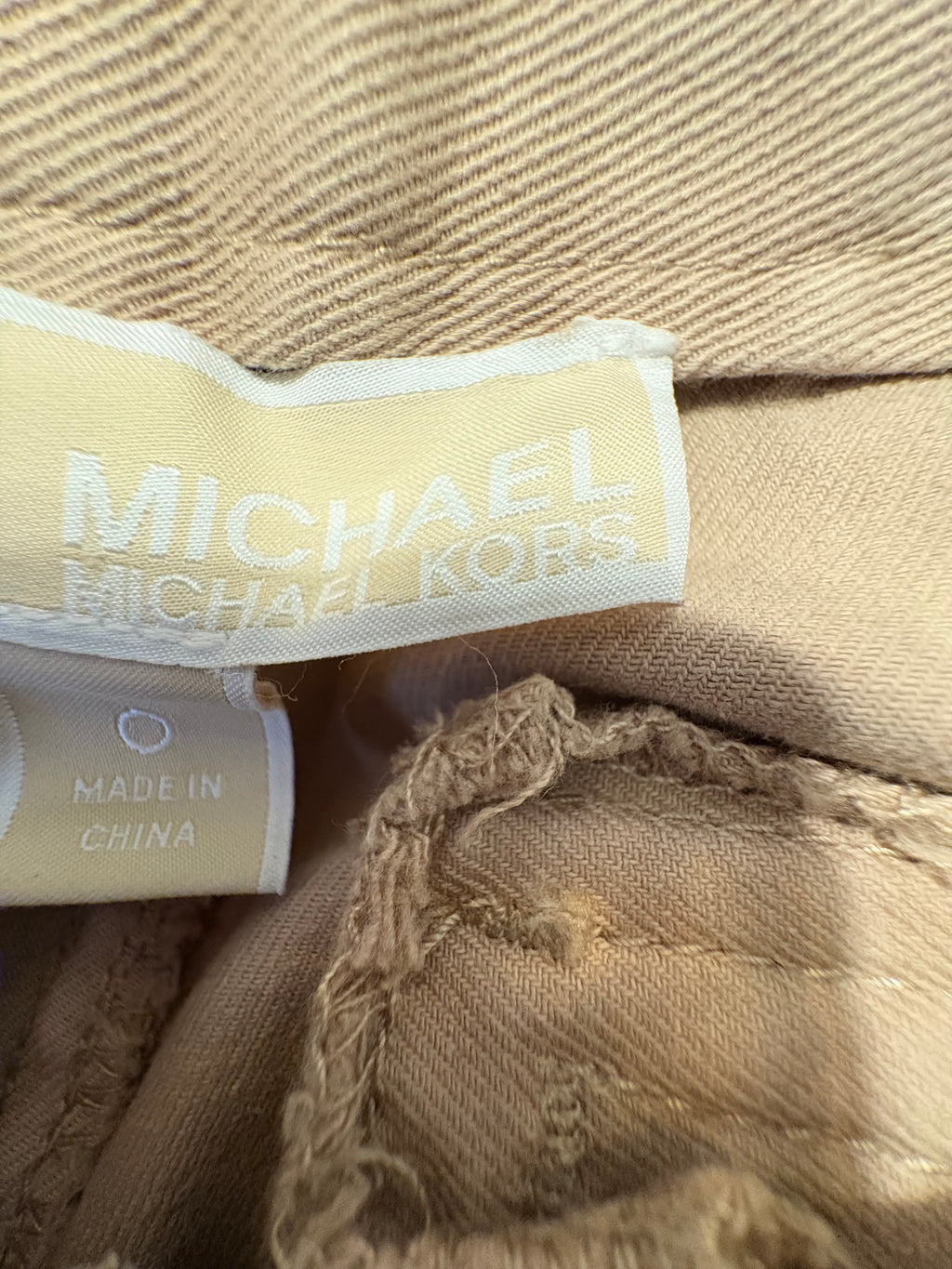 MICHAEL -MICHAEL KORS PANTS SIZE 0