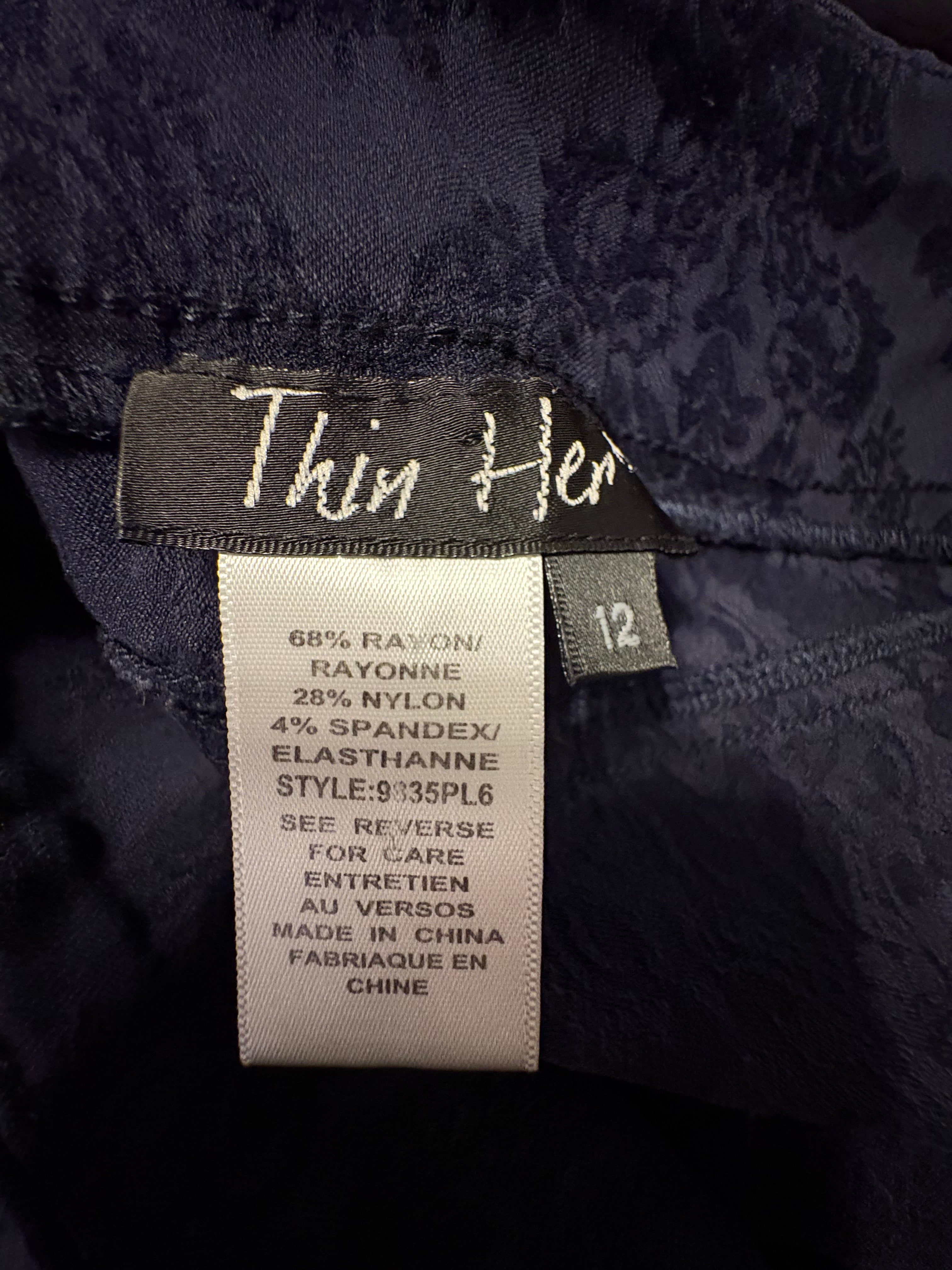 THIN HER ANKLE PANT SIZE 12
