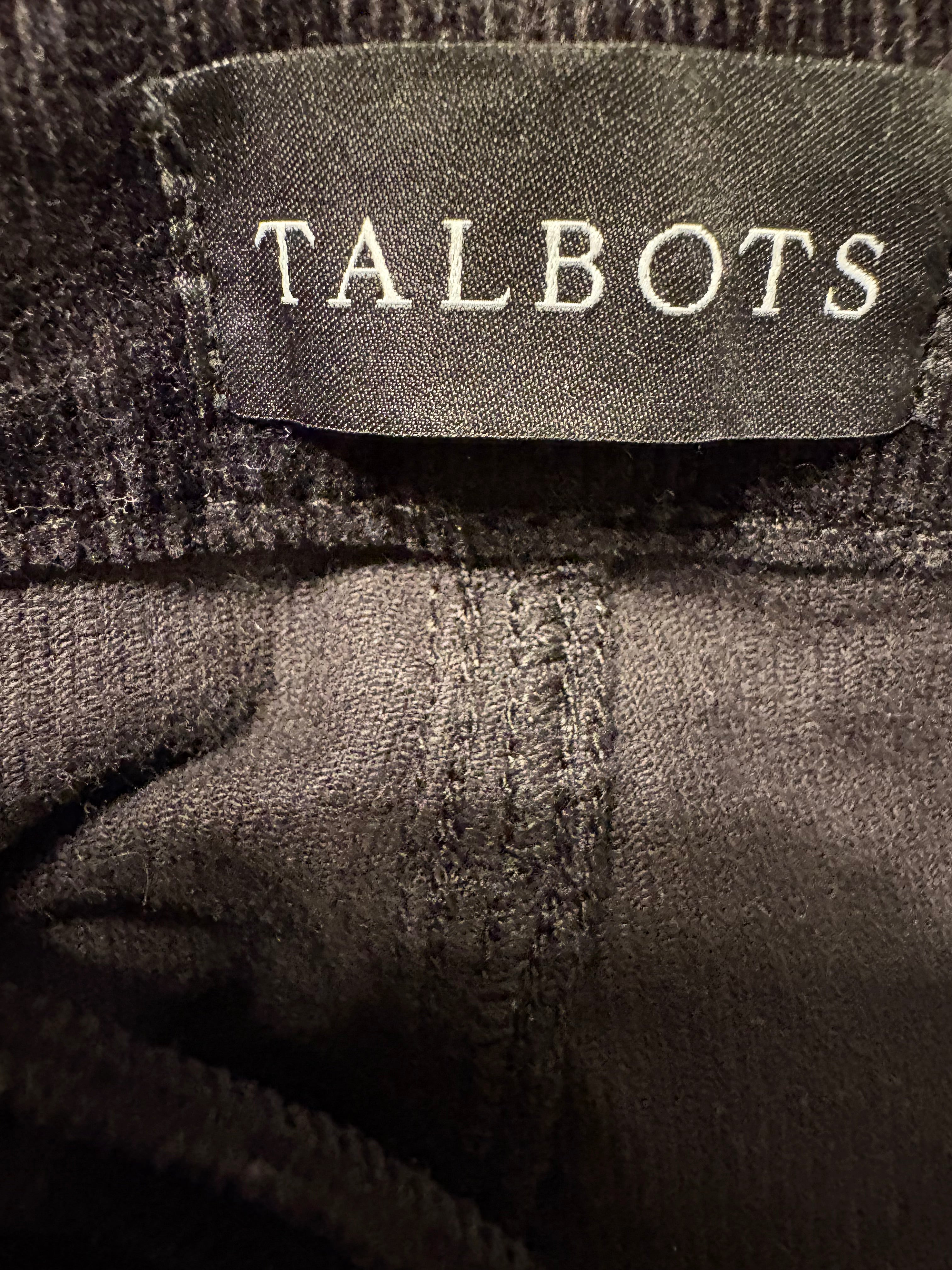 TALBOTS CORDUROY JEGGINGS SIZE 14