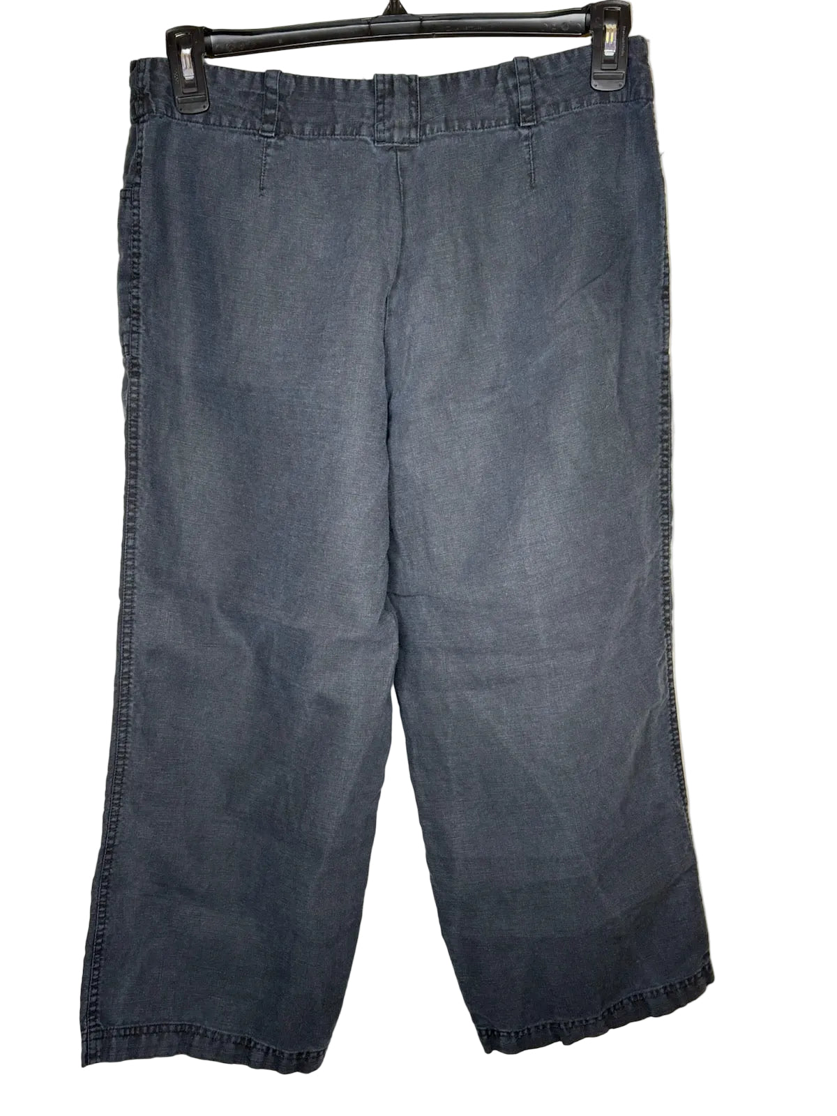 TALBOT LINEN CAPRI PANTS SIZE 12