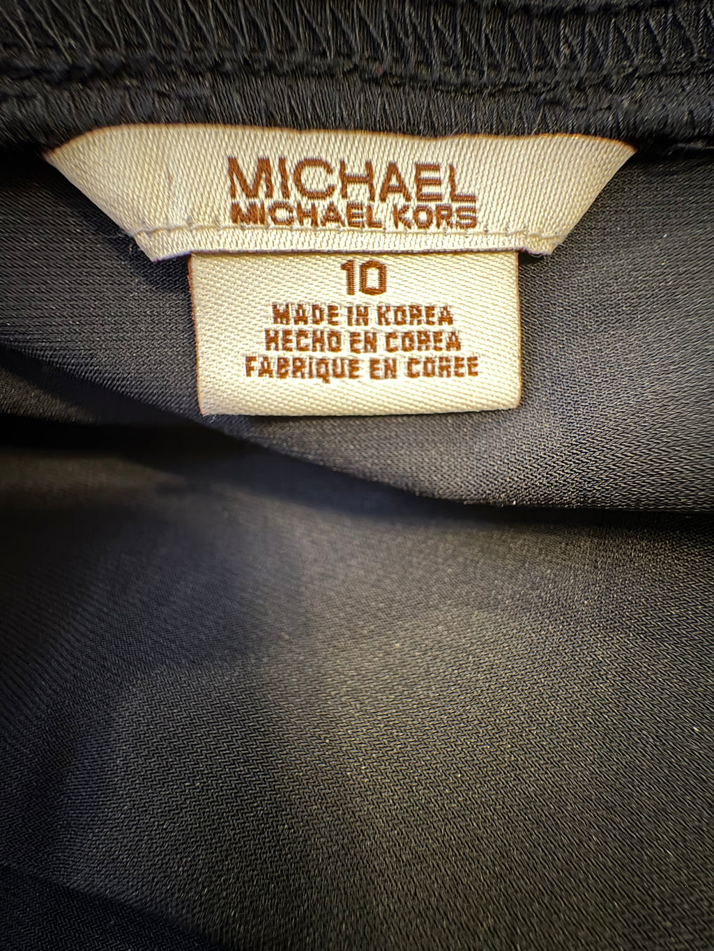 MICHAEL- MICHAEL KORS BLACK SKIRT SIZE 10