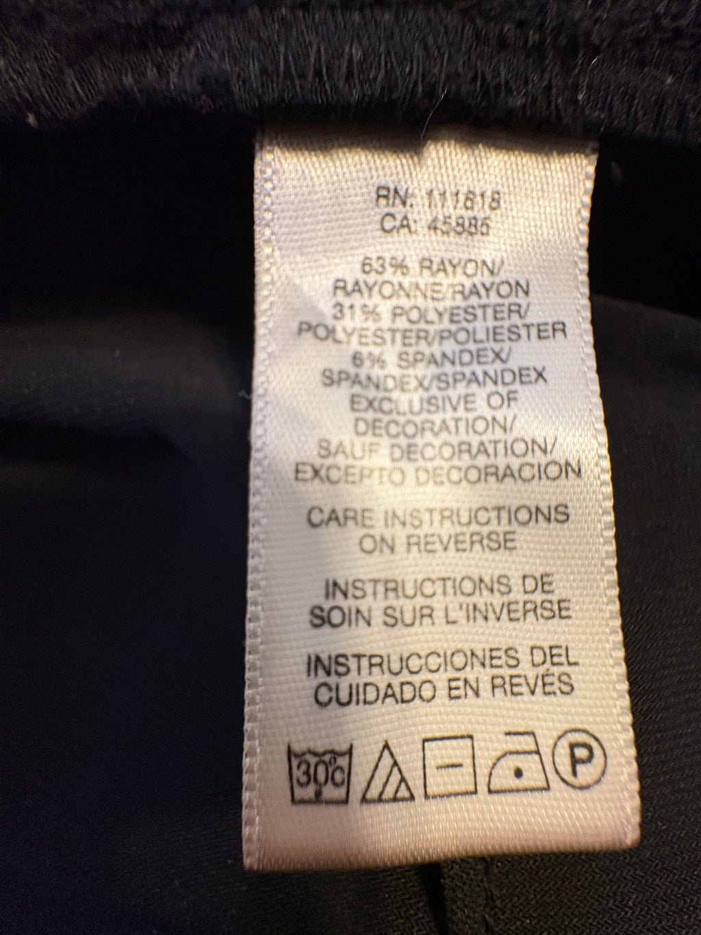 MICHAEL- MICHAEL KORS BLACK SKIRT SIZE 10