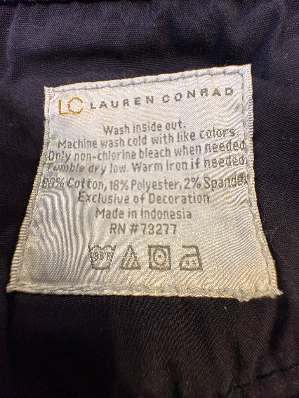 LAUREN CONRAD JEANS SIZE 10