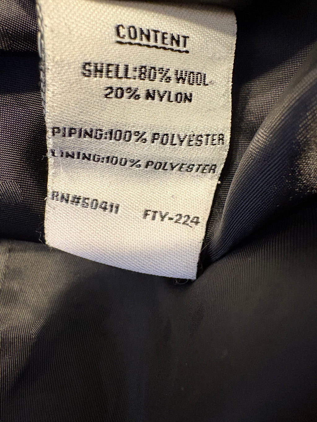 JESSICA SIMPSON COAT SIZE LARGE
