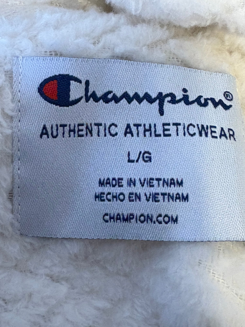 CHAMPION PULLOVER HOODIE SIZE LARGE