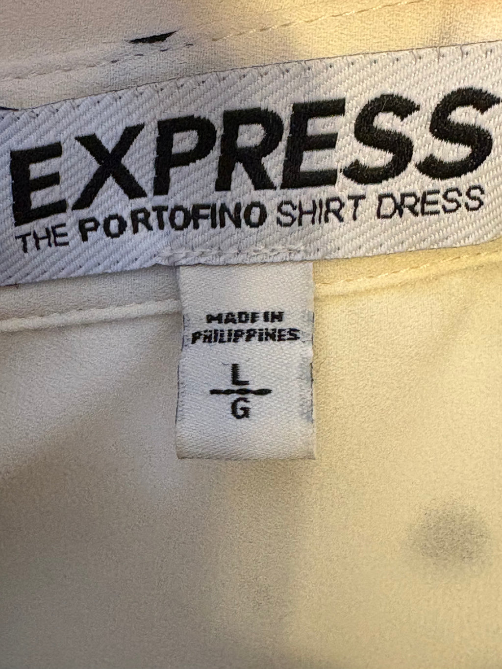 EXPRESS DRESS SIZE LARGE