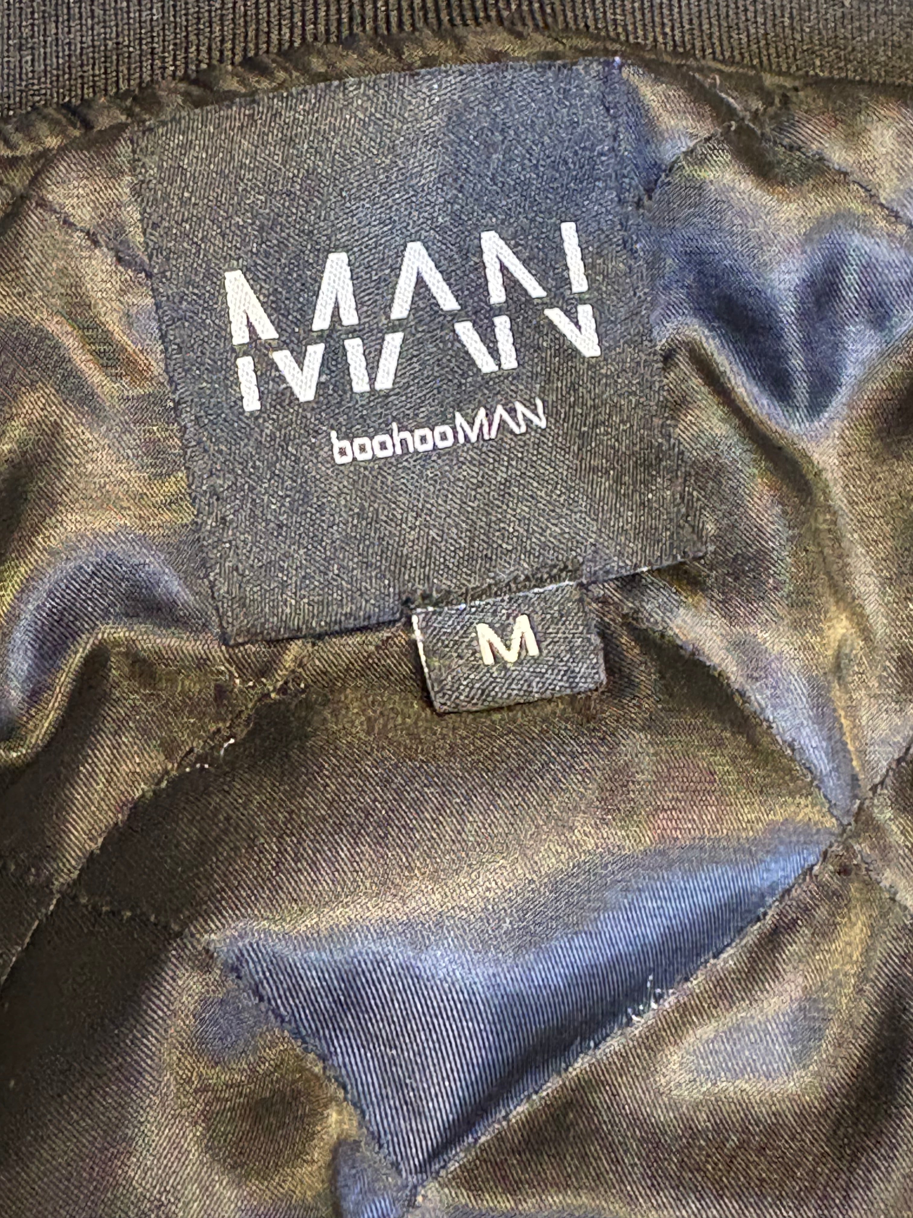 BOOHOO MAN JACKET SIZE MEDIUM