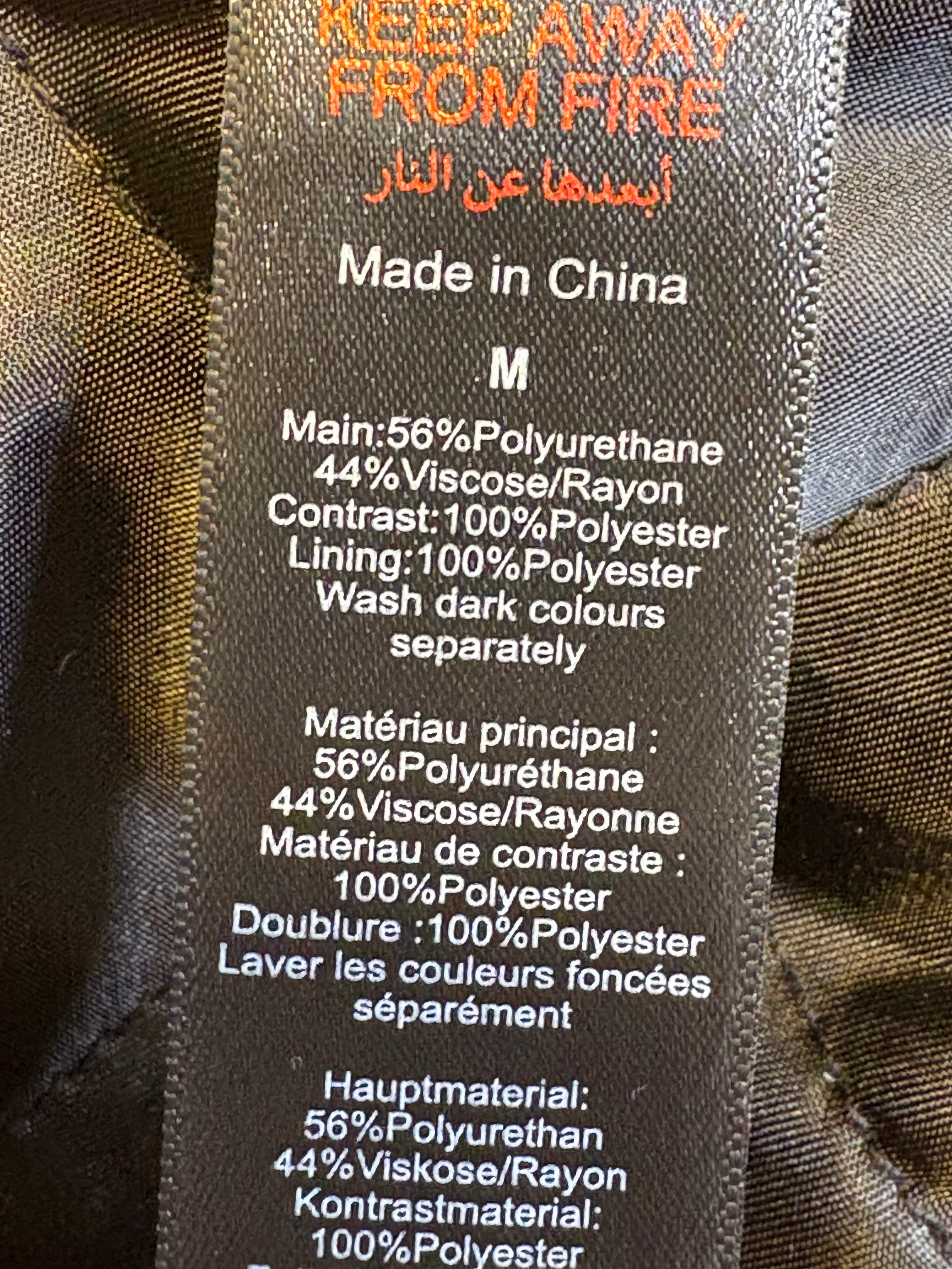 BOOHOO MAN JACKET SIZE MEDIUM