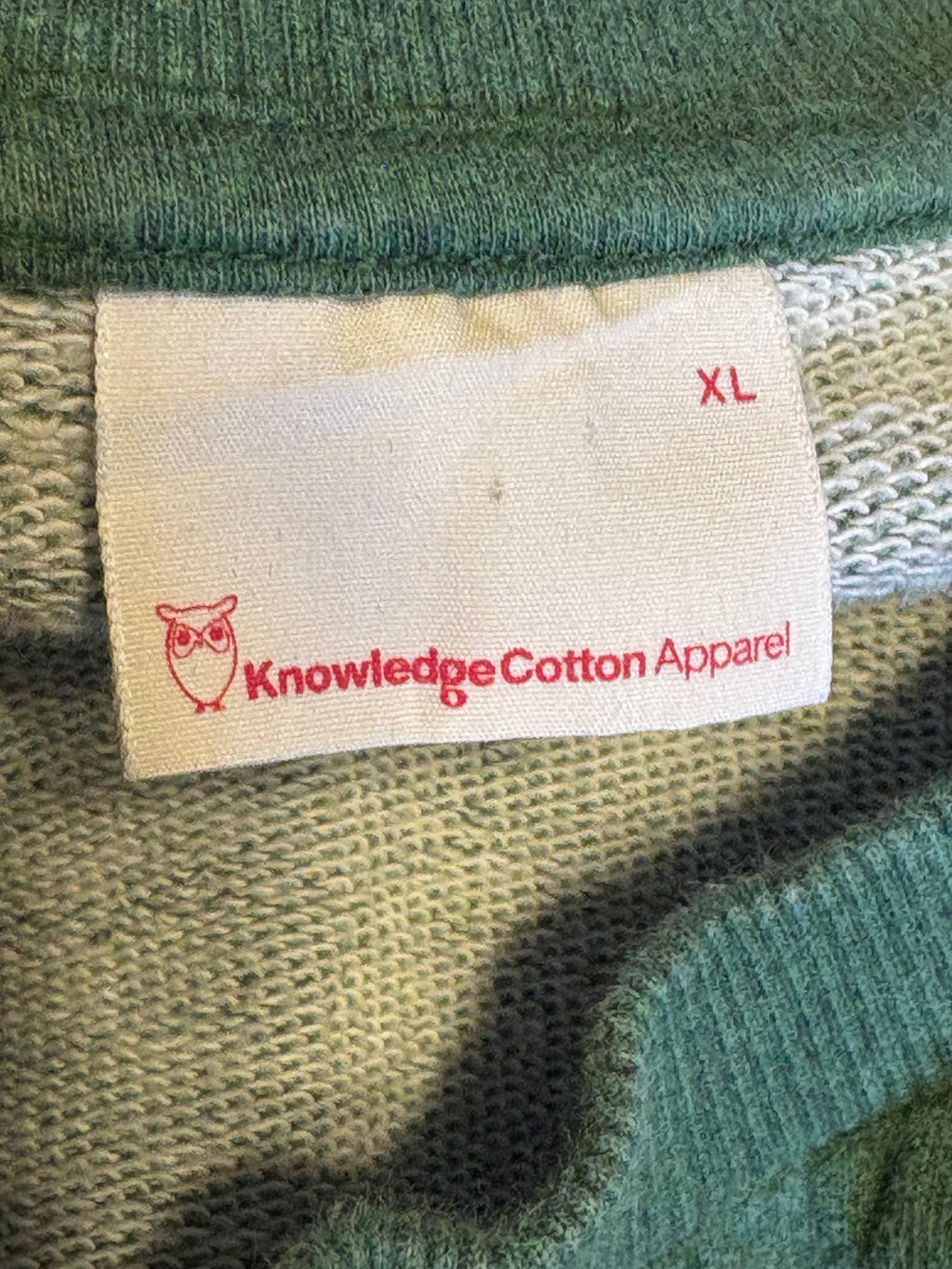 KNOWLEDGE COTTON APPAREL SWEATSHIRT SIZE XL
