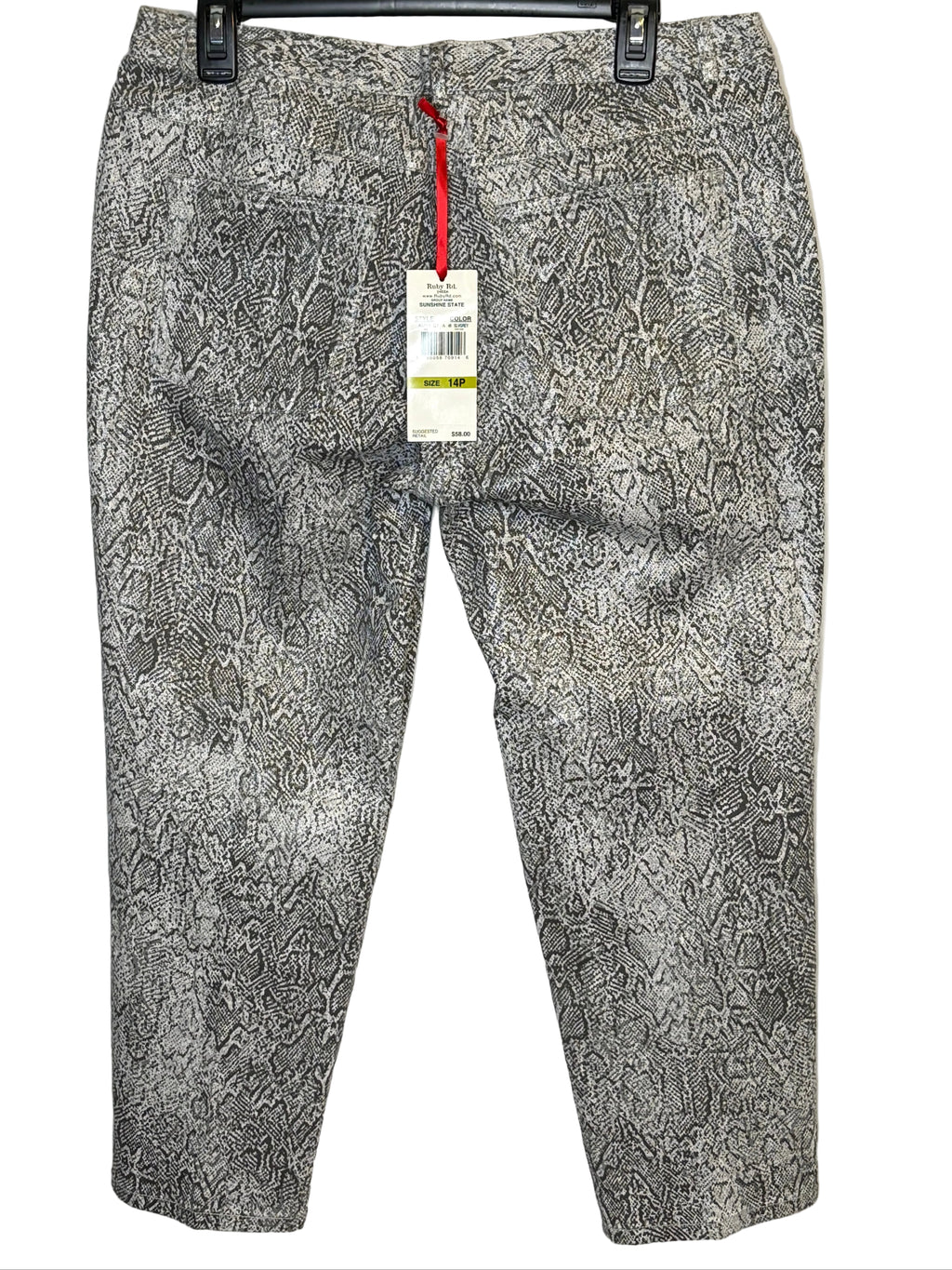 RUBY RD JEANS SIZE 14P
