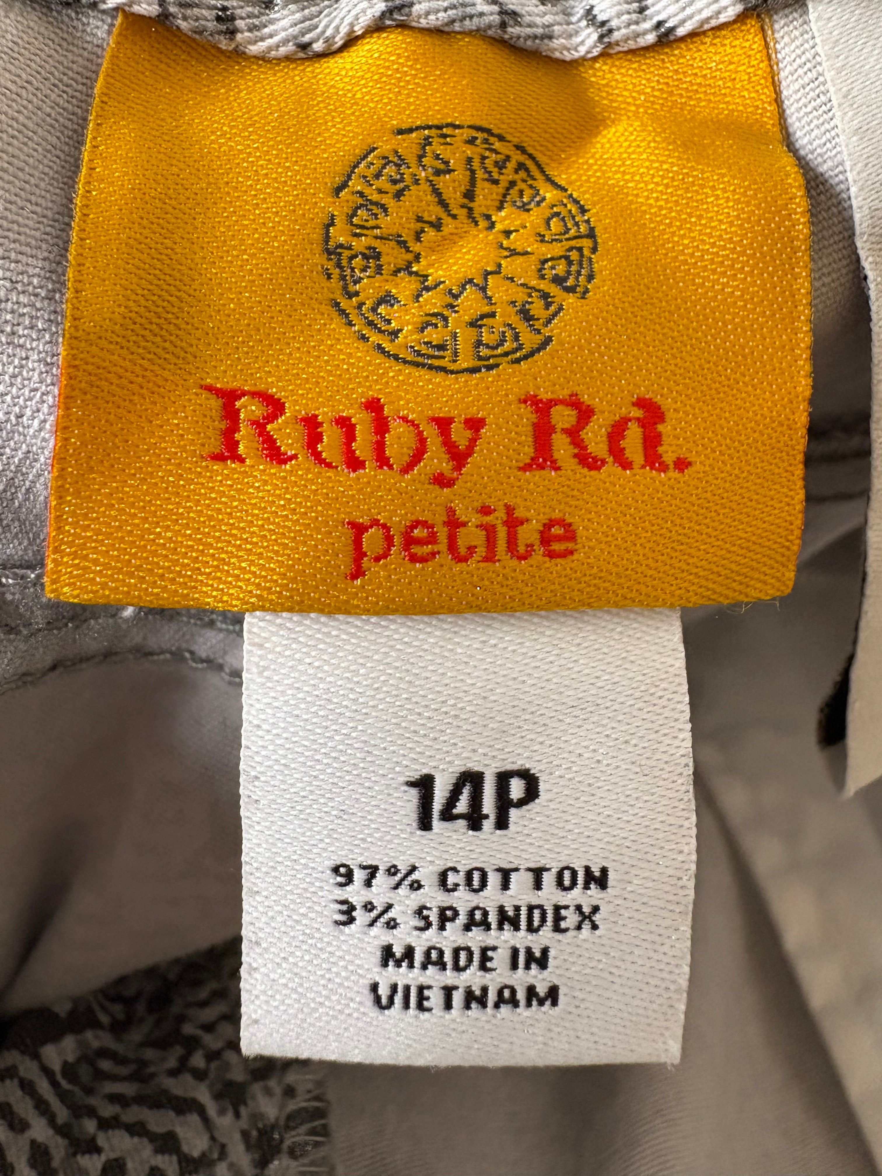 RUBY RD JEANS SIZE 14P
