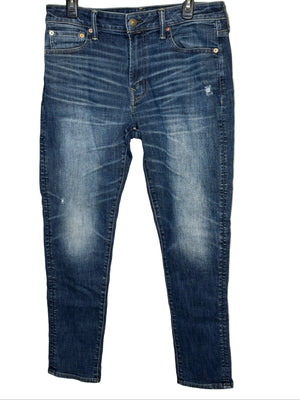 AMERICAN EAGLE BLUE JEANS SIZE 33W 32L