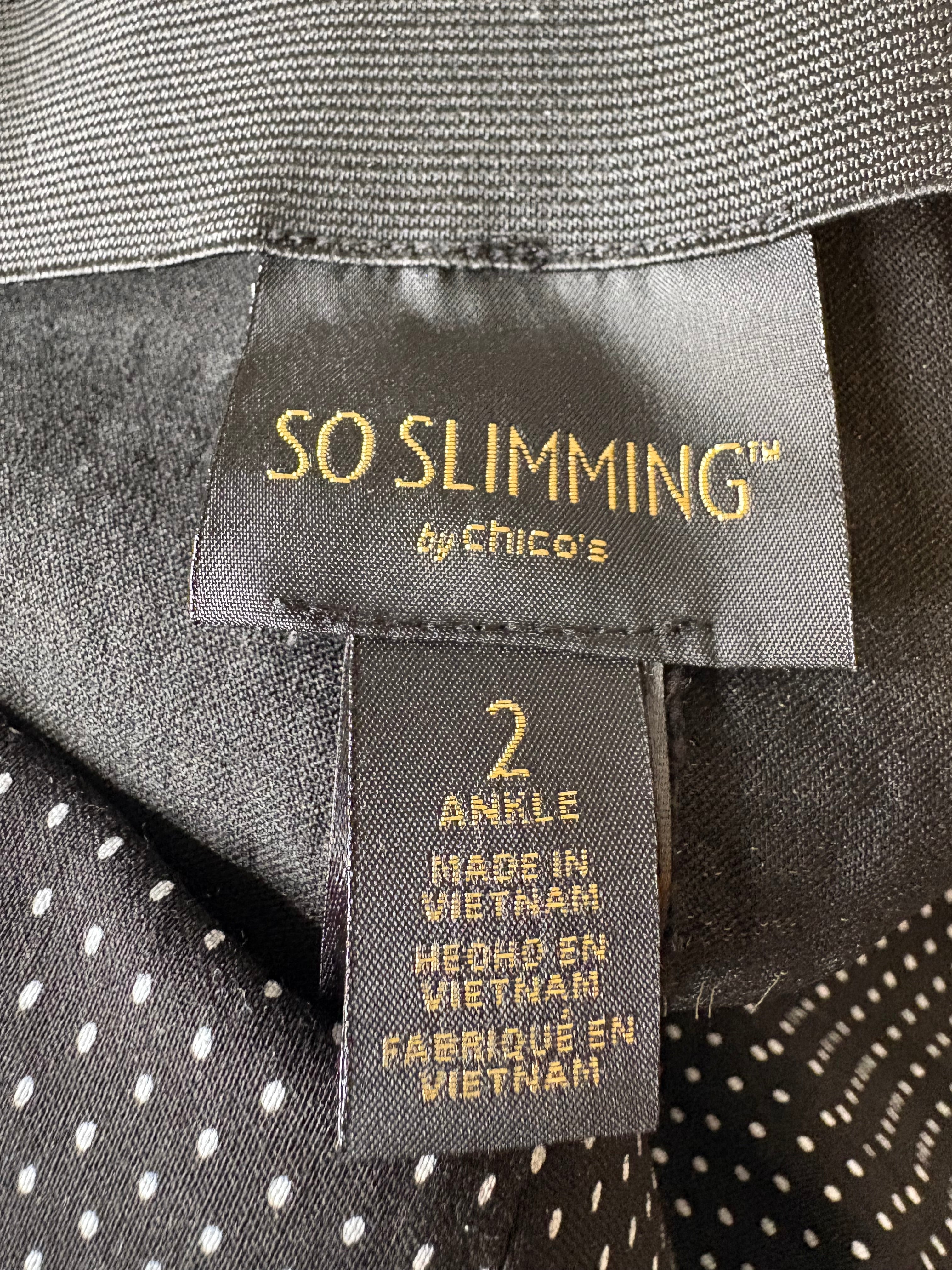 CHICO'S PANTS SIZE 2