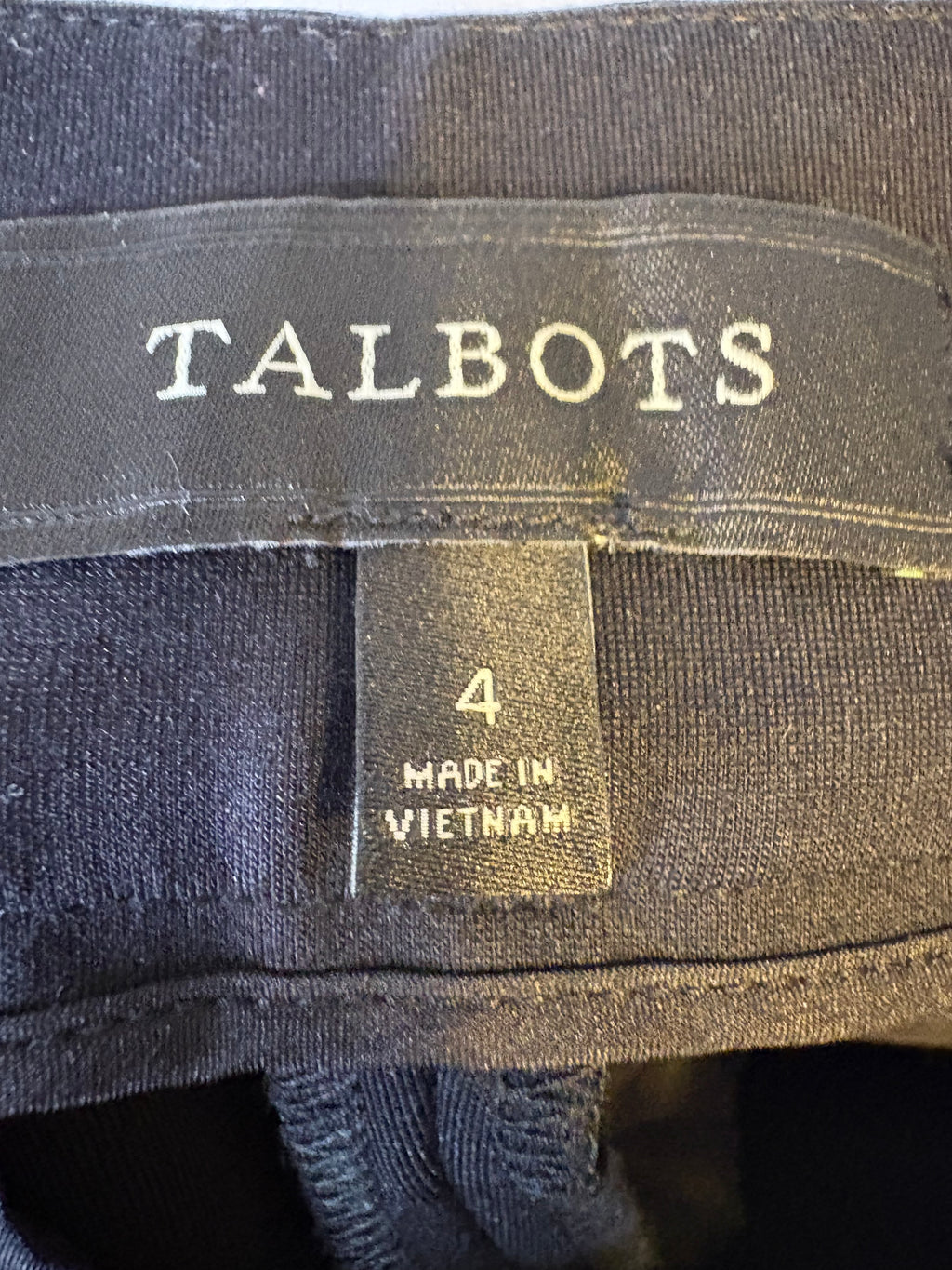 TALBOTS SIZE 4