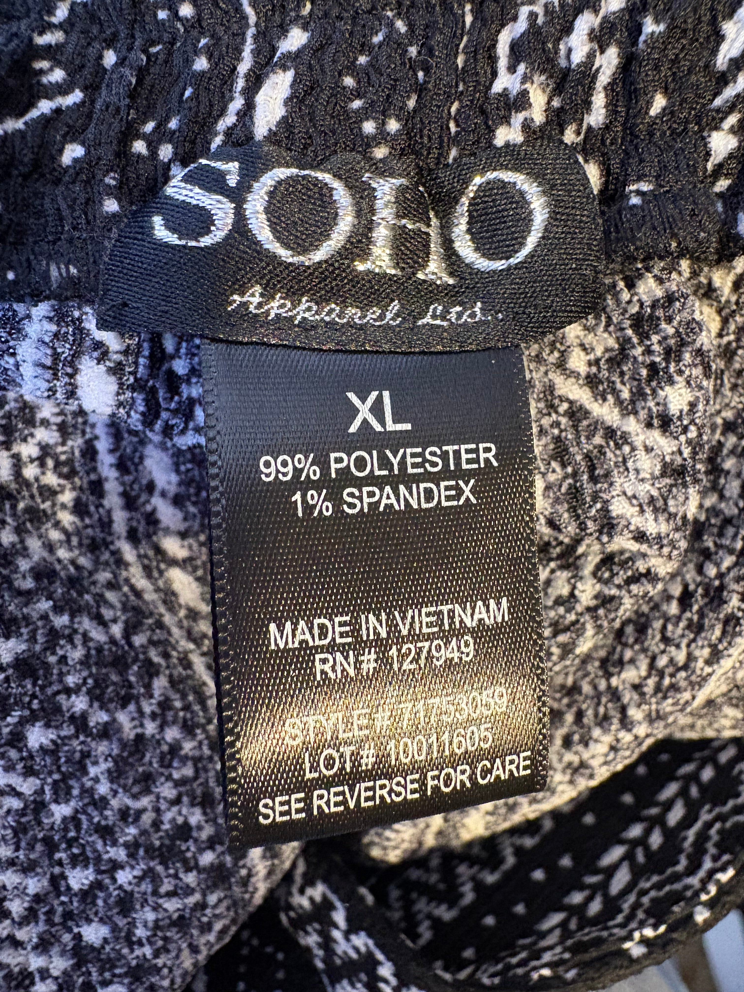 SOHO APPAREL XL