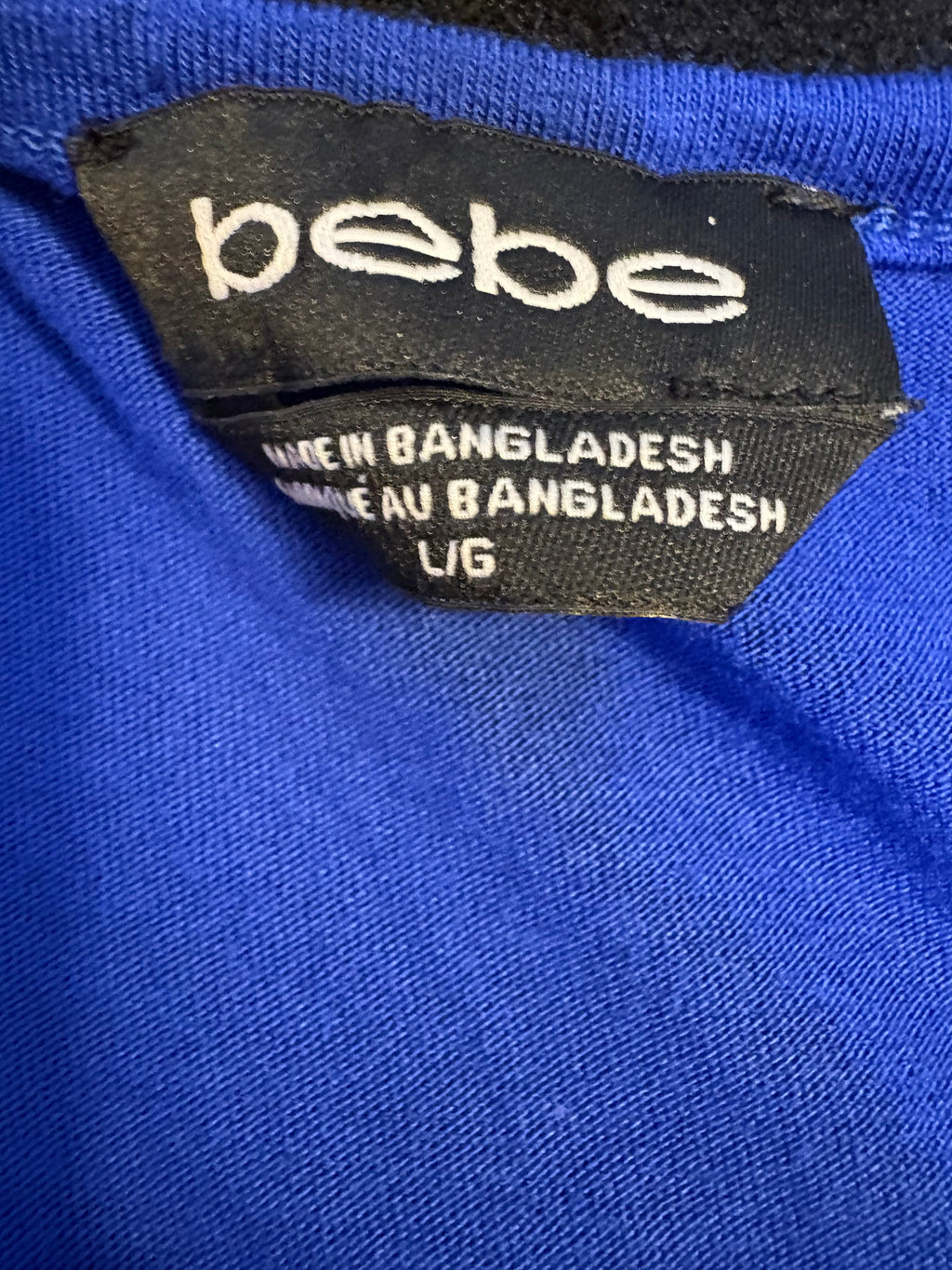 BEBE SIZE L