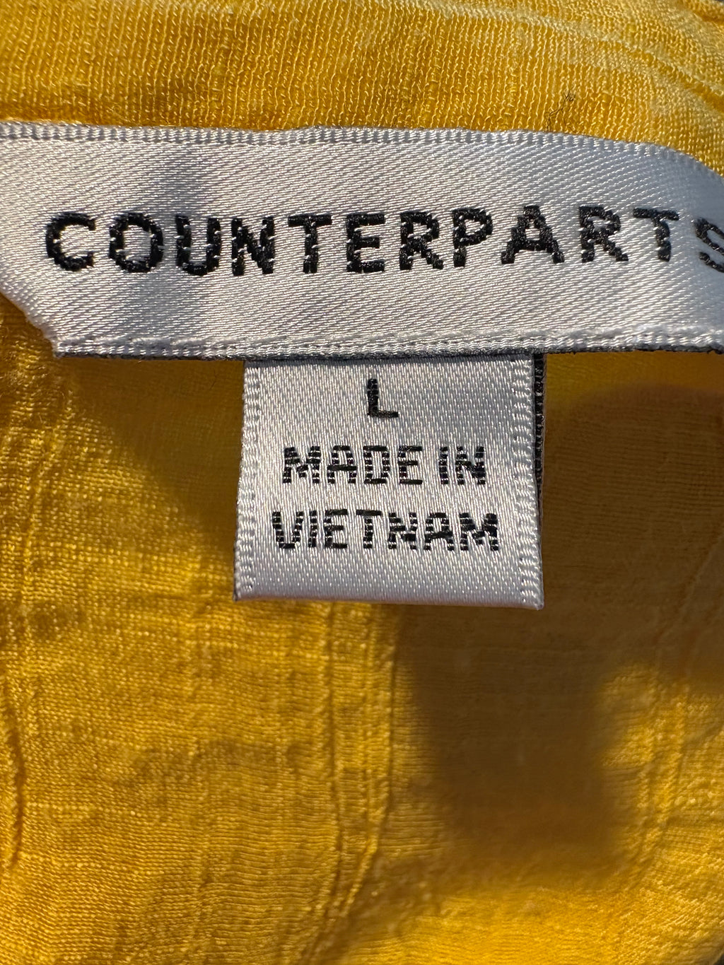 COUNTERPARTS SIZE LARGE