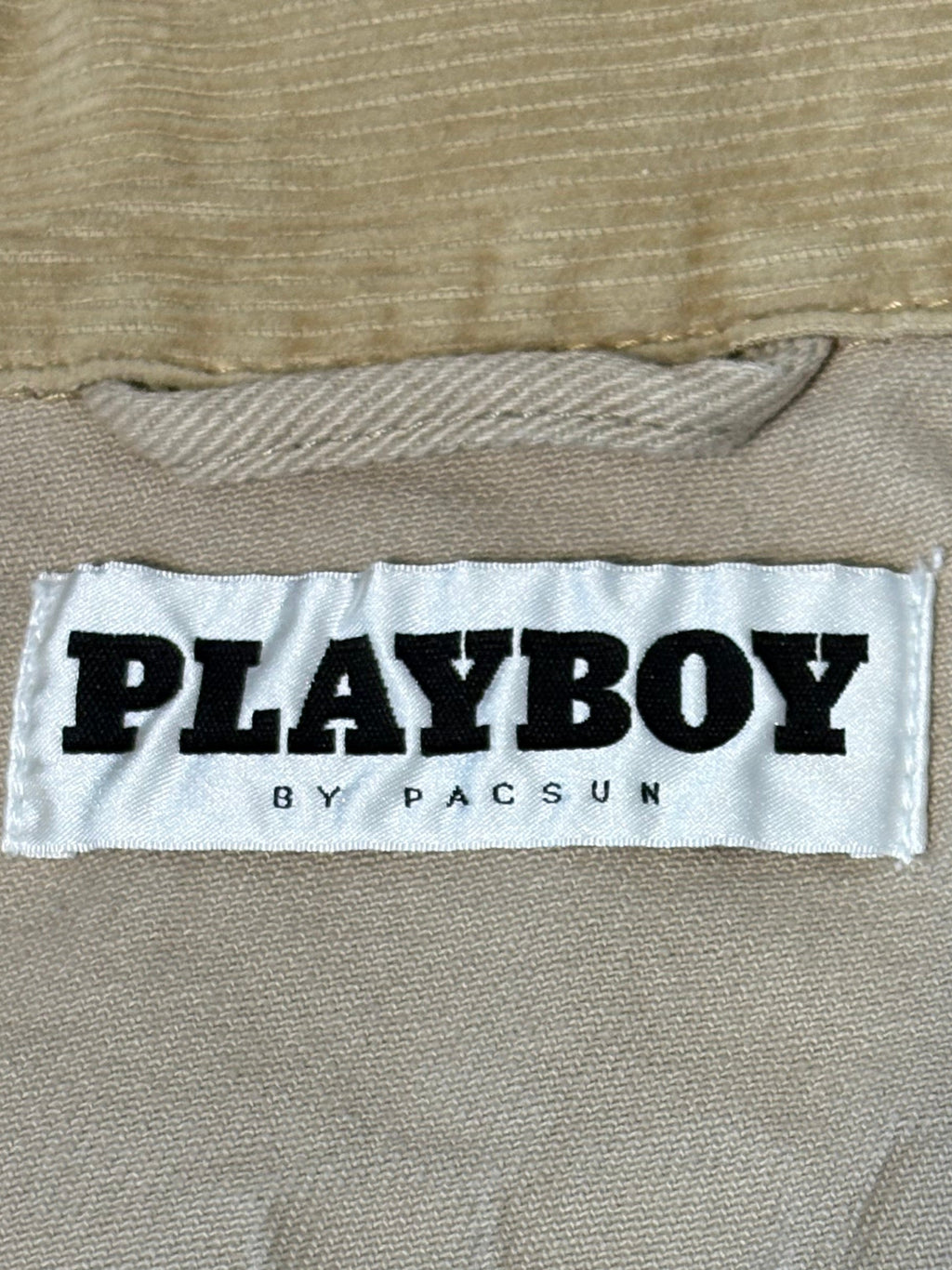 PACSUN PLAYBOY MEN'S JACKET SIZE LARGE