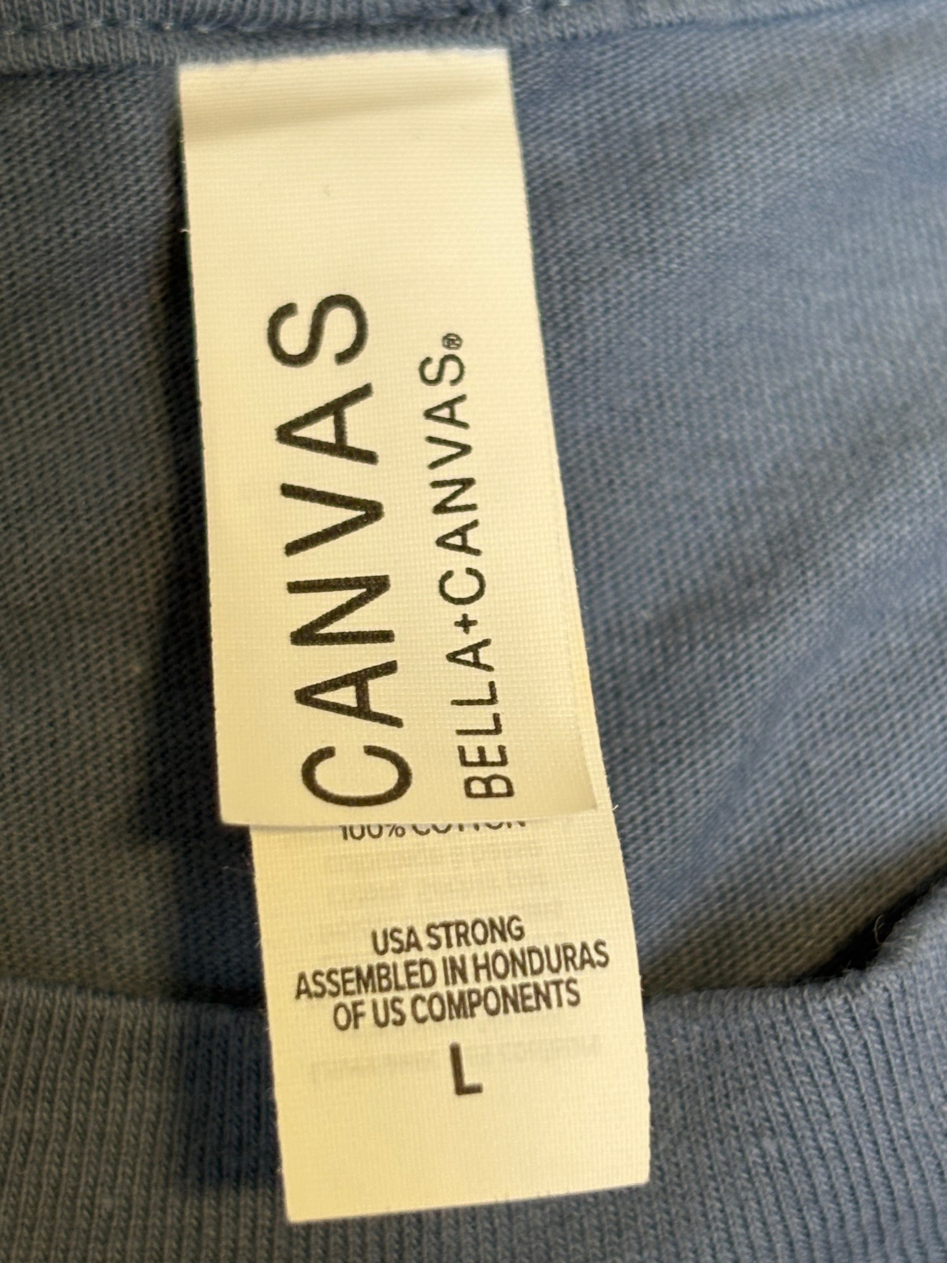BELLA CANVAS MEN'S T-SHIRT SIZE LARGE