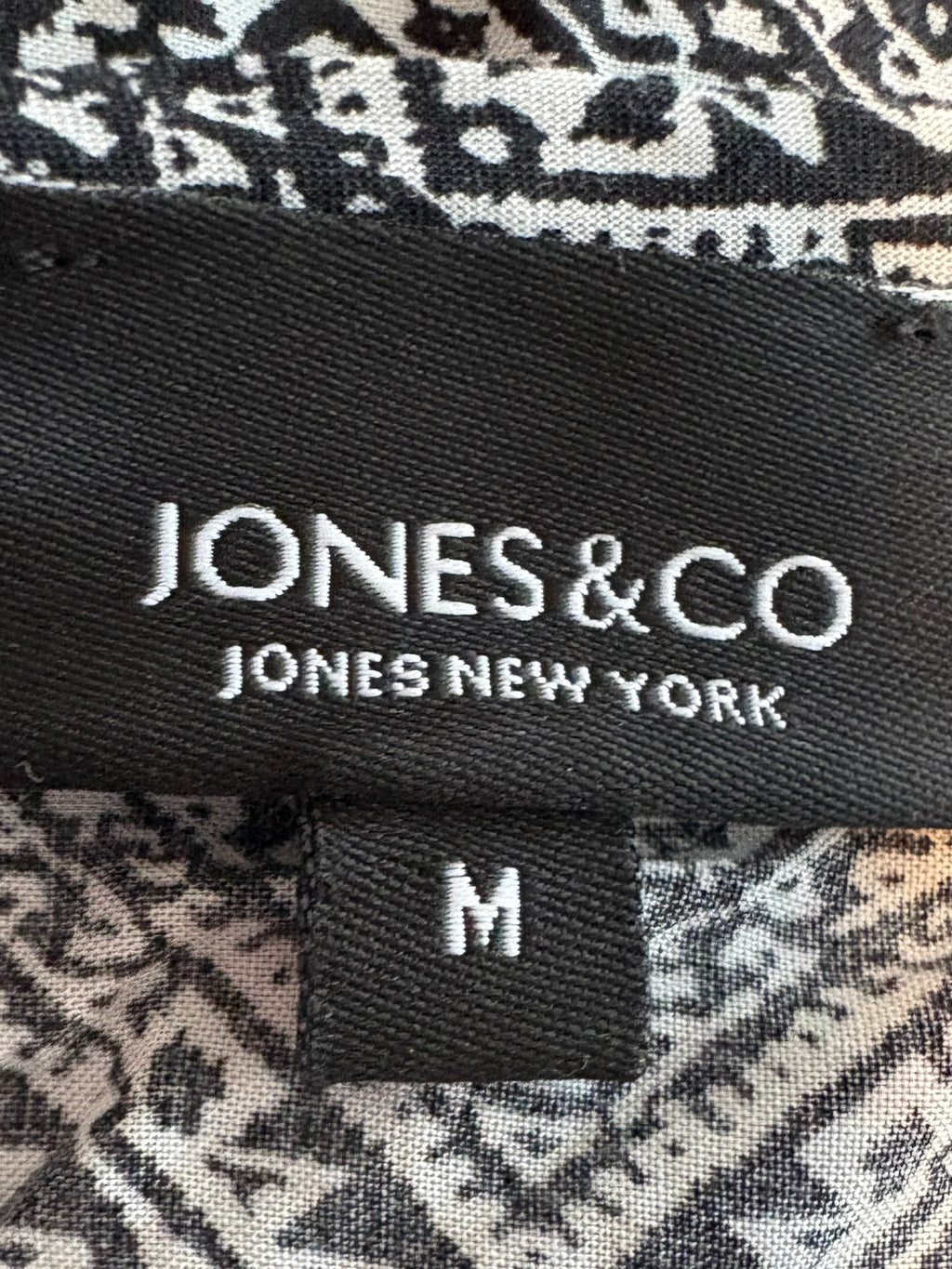 JONES NEW YORK / JONES & CO SIZE M