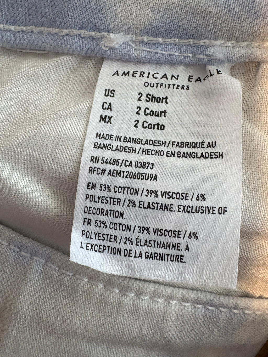 AMERICAN EAGLE SIZE 2