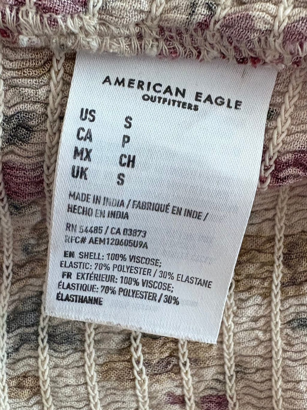 AMERICAN EAGLE OUTFITTERS SIZE S