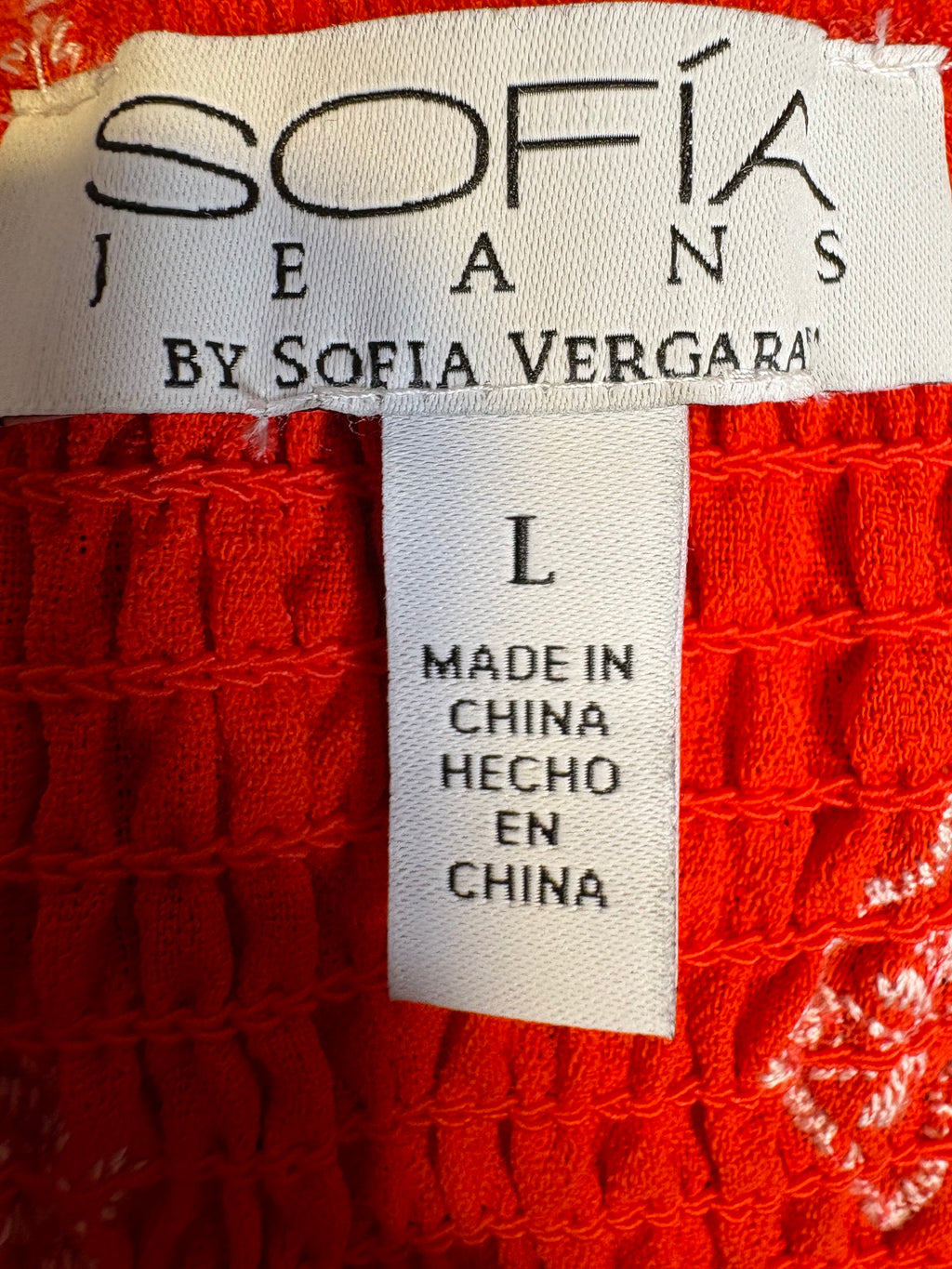 SOFIA JEANS BY SOFIA VERGARA SIZE L
