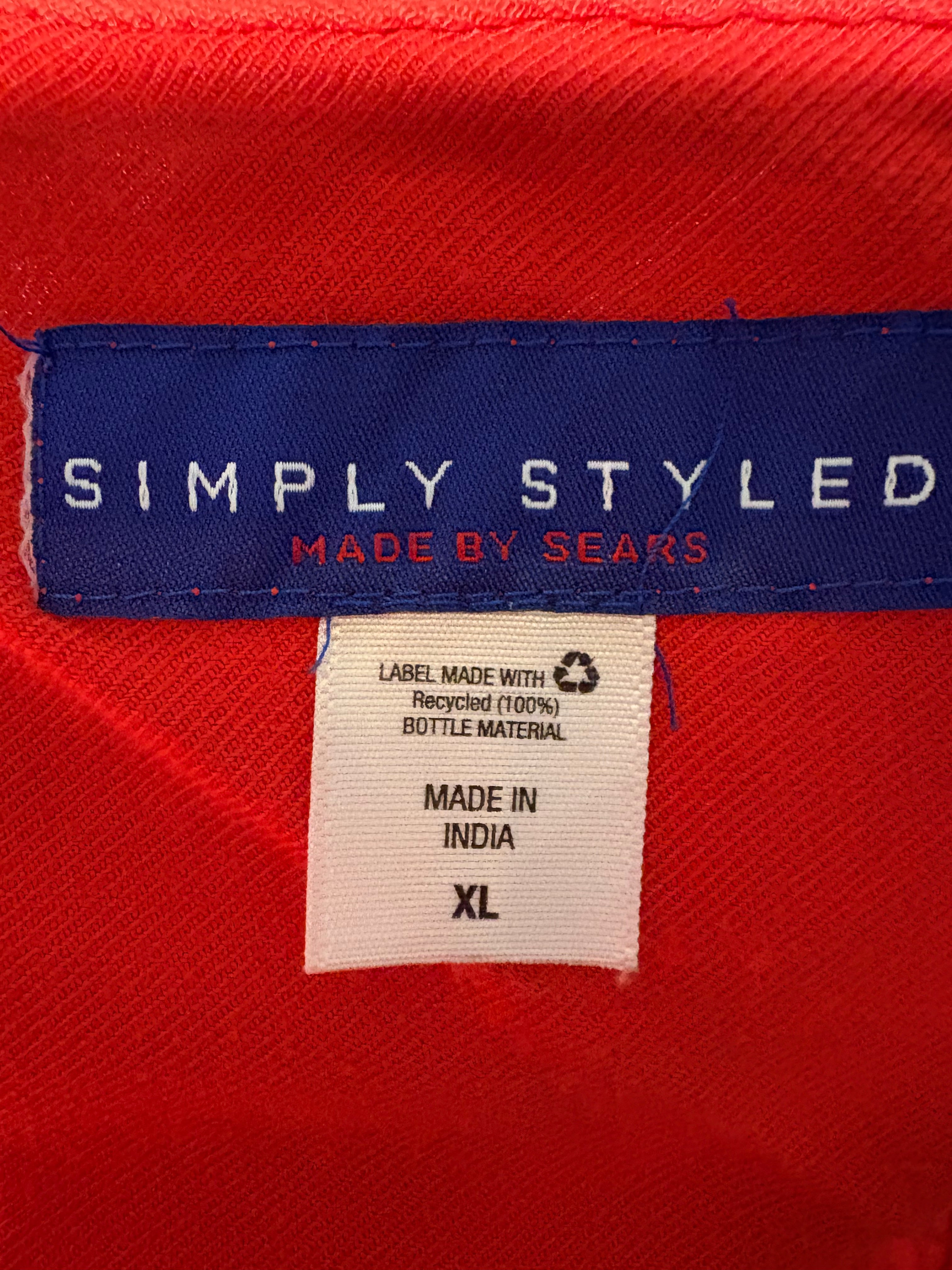 SIMPLY STYLED SIZE XL