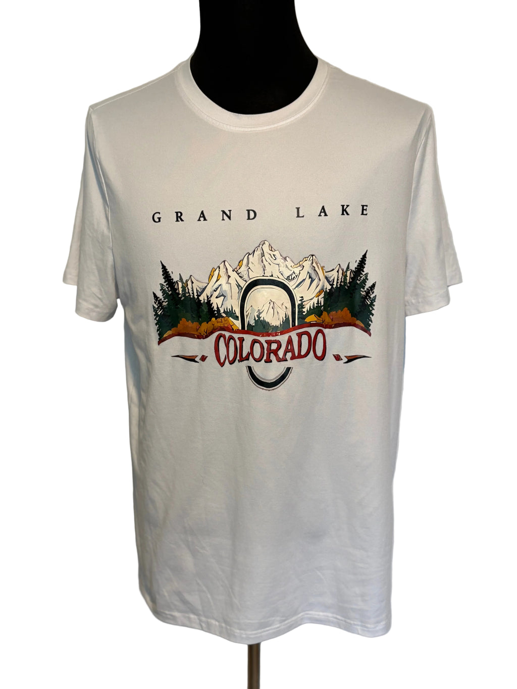 GRAND LAKE COLORADO MEN'S TSHIRT SIZE XL