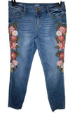 NEW YORK & COMPANY SOHO ANKLE JEANS SIZE 8